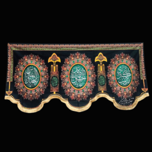 Ayam E Aza Mola Hussain AS , Mola Abbas AS & Bibi Zainab SA  Background Banner