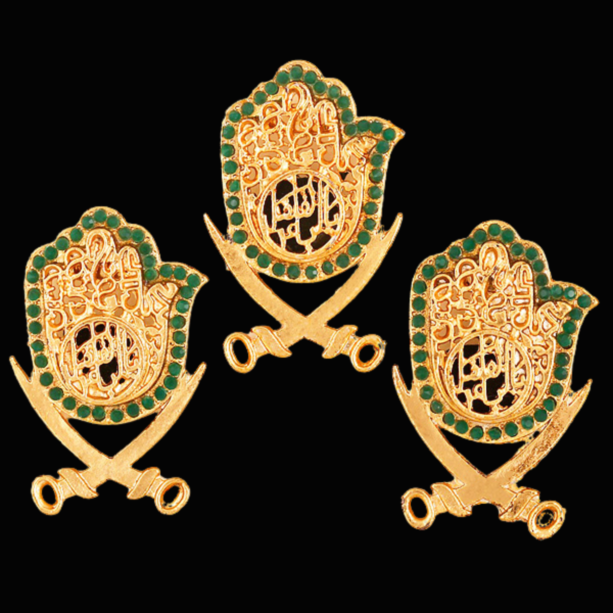 Badges Ya Abal Fazl Abbas Panja With Zulfiqar