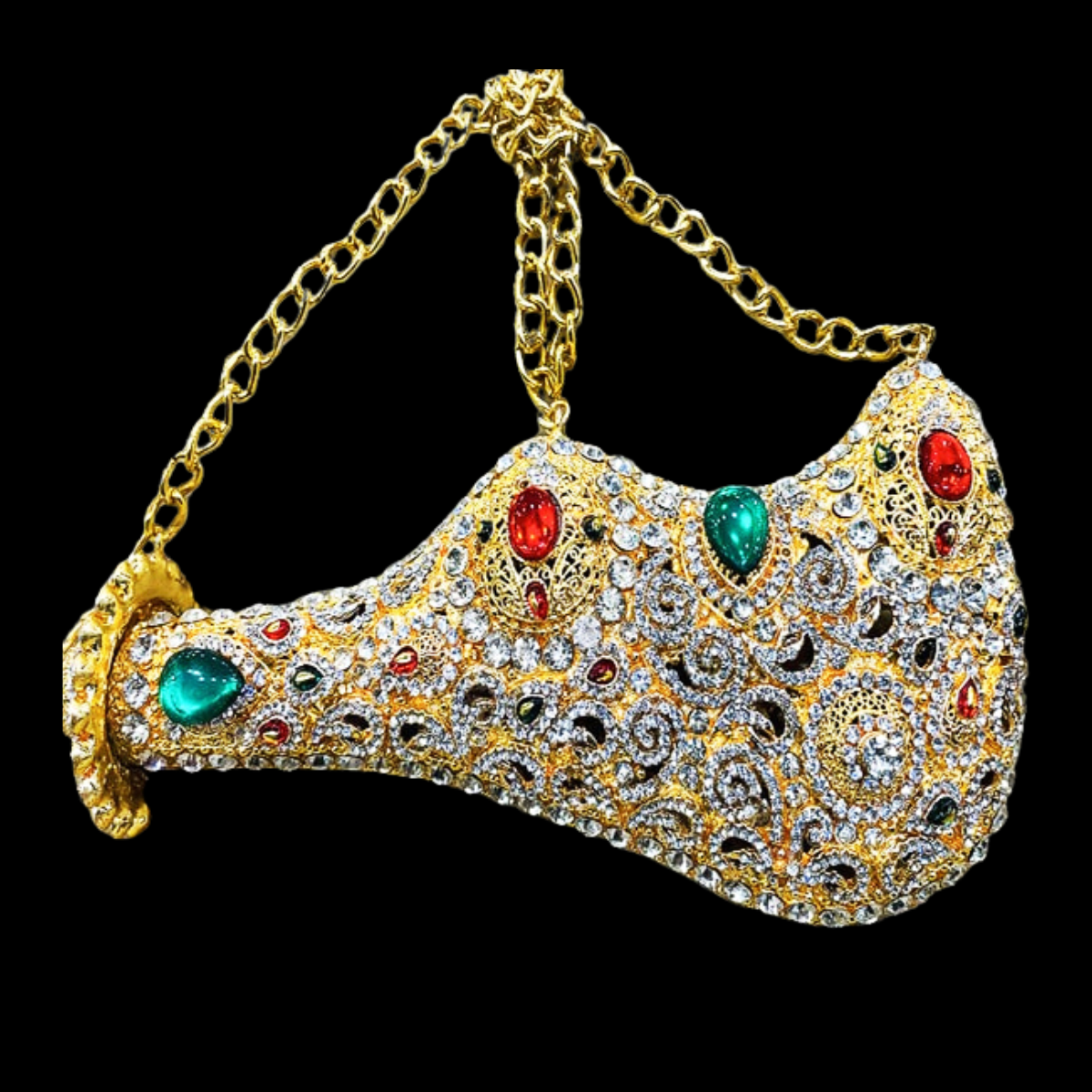 Mashk Sakina with Multicolor Stones