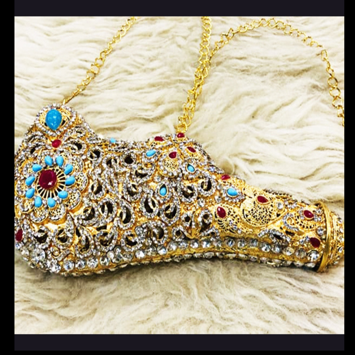 Mashk Sakina with Multicolor Stones