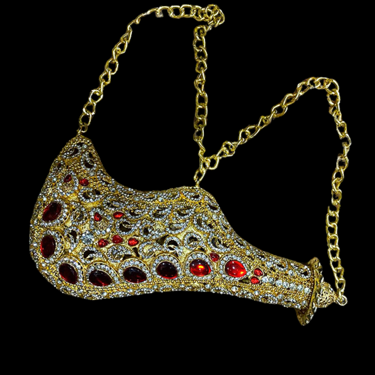 Mashk Sakina with Red and White Stones